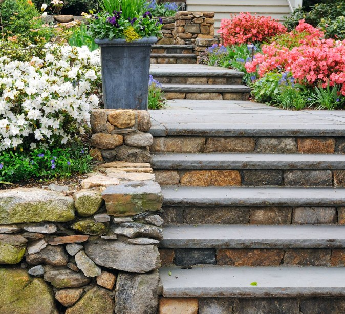 Hardscaping patio